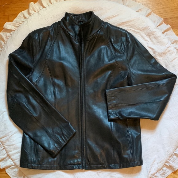 Nine West leather jacket